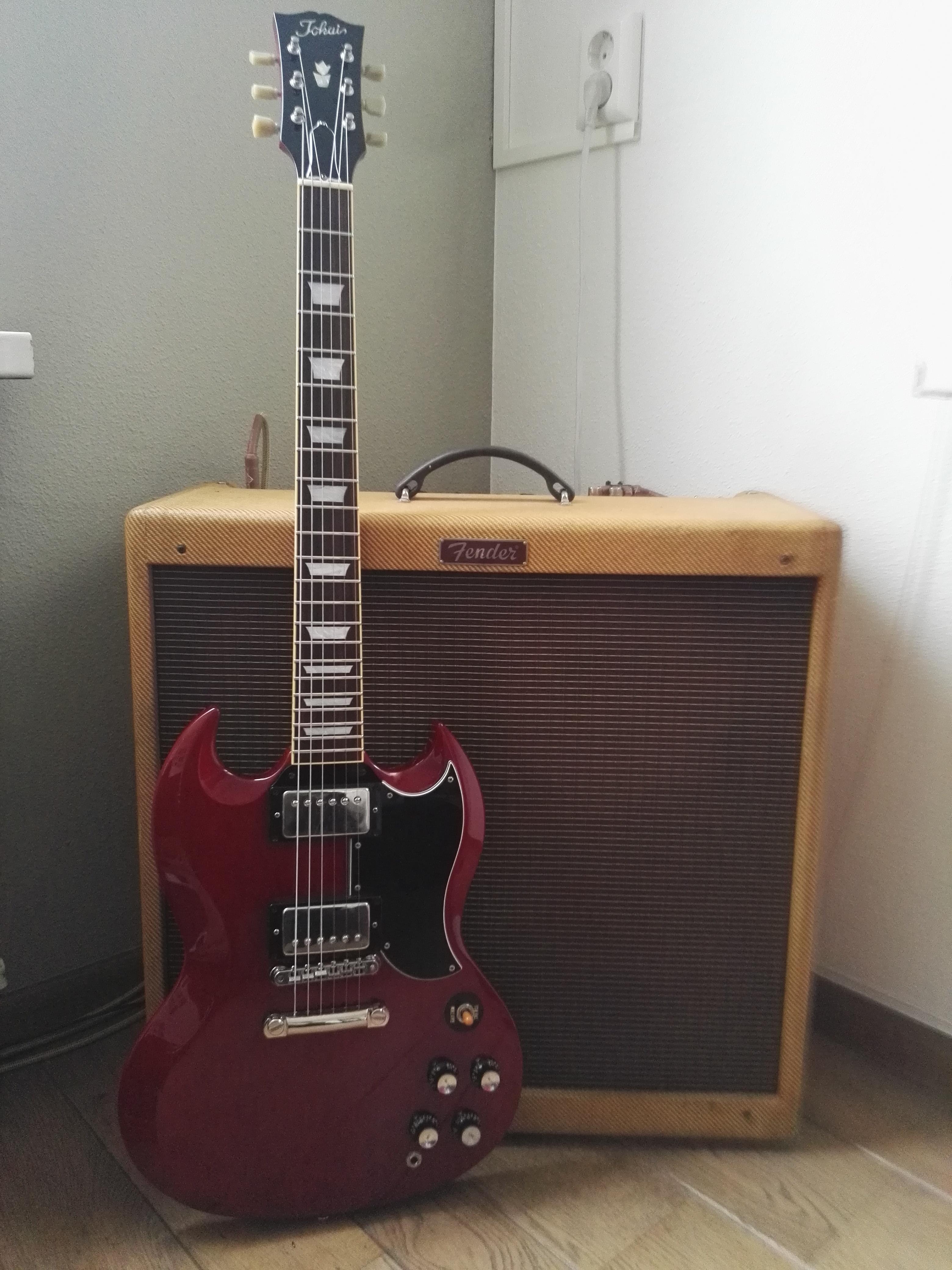 HNGD! 2006 Tokai SG124. Basically a '61 custom shop sg but without