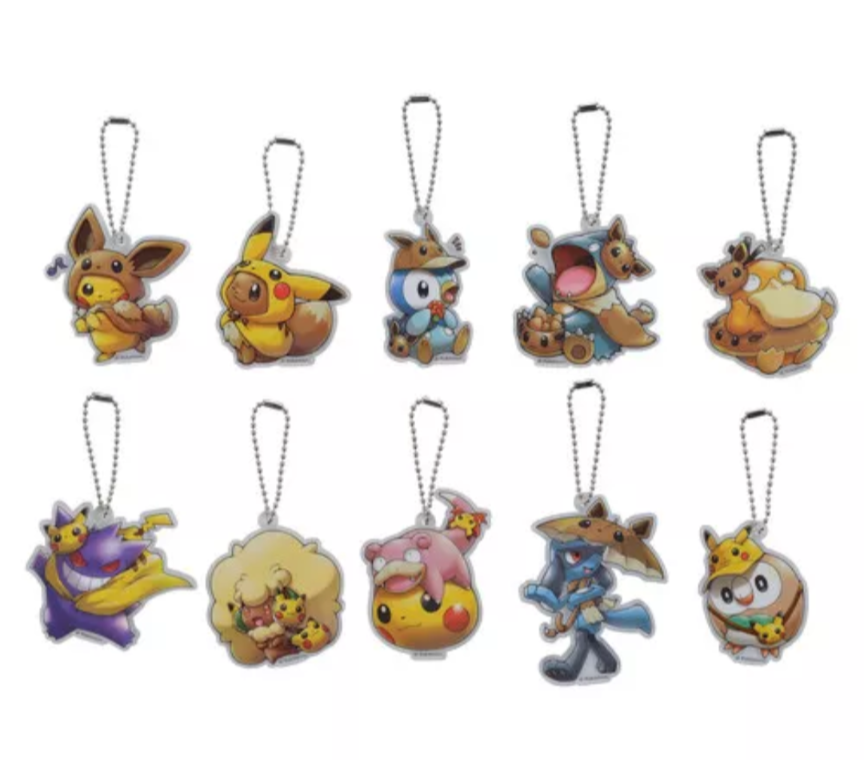 Fan of Pikachu & Eievui Plush Keychains! : r/pokeplush