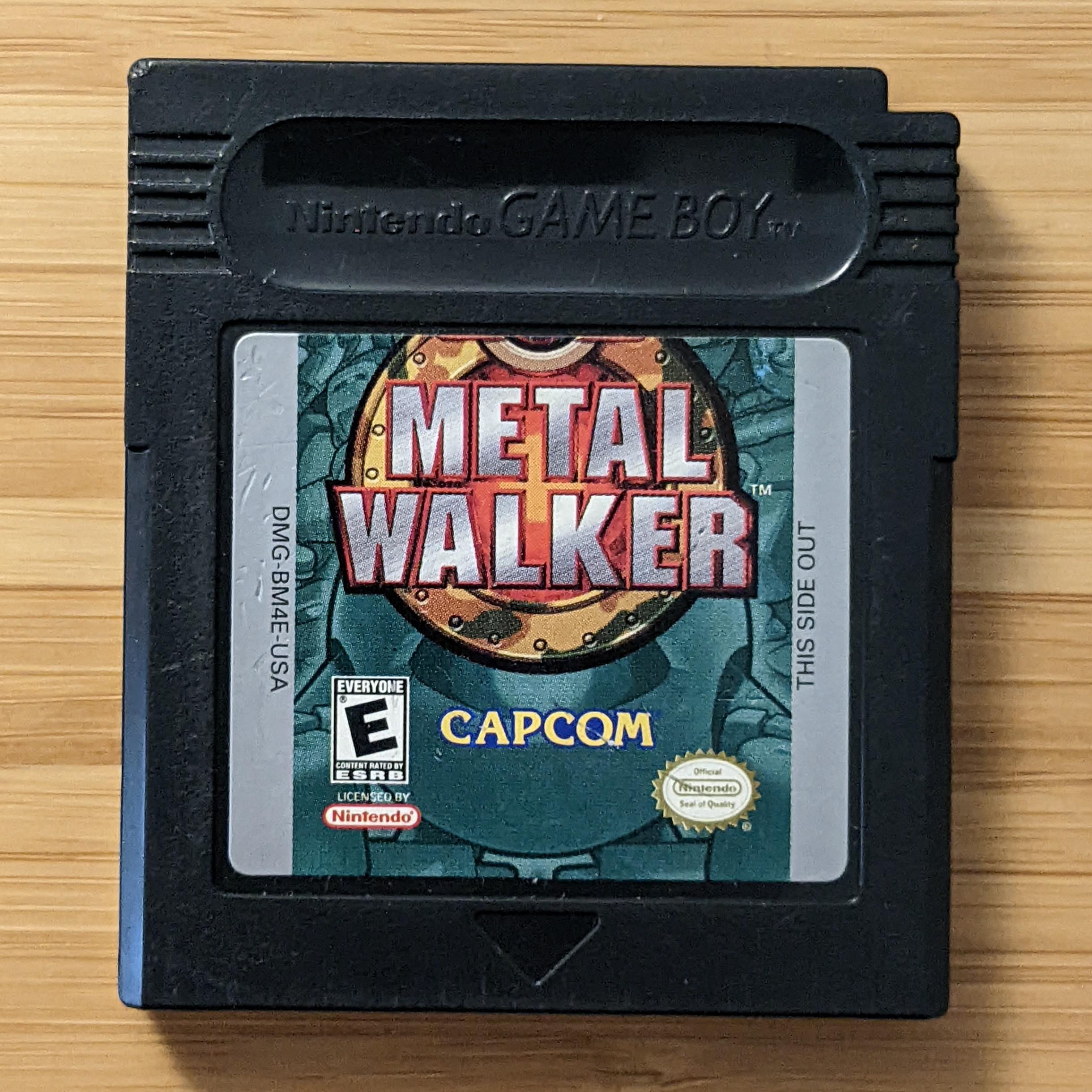 GBコレクションの最新作：メタルウォーカー。カプコンによる、メカを