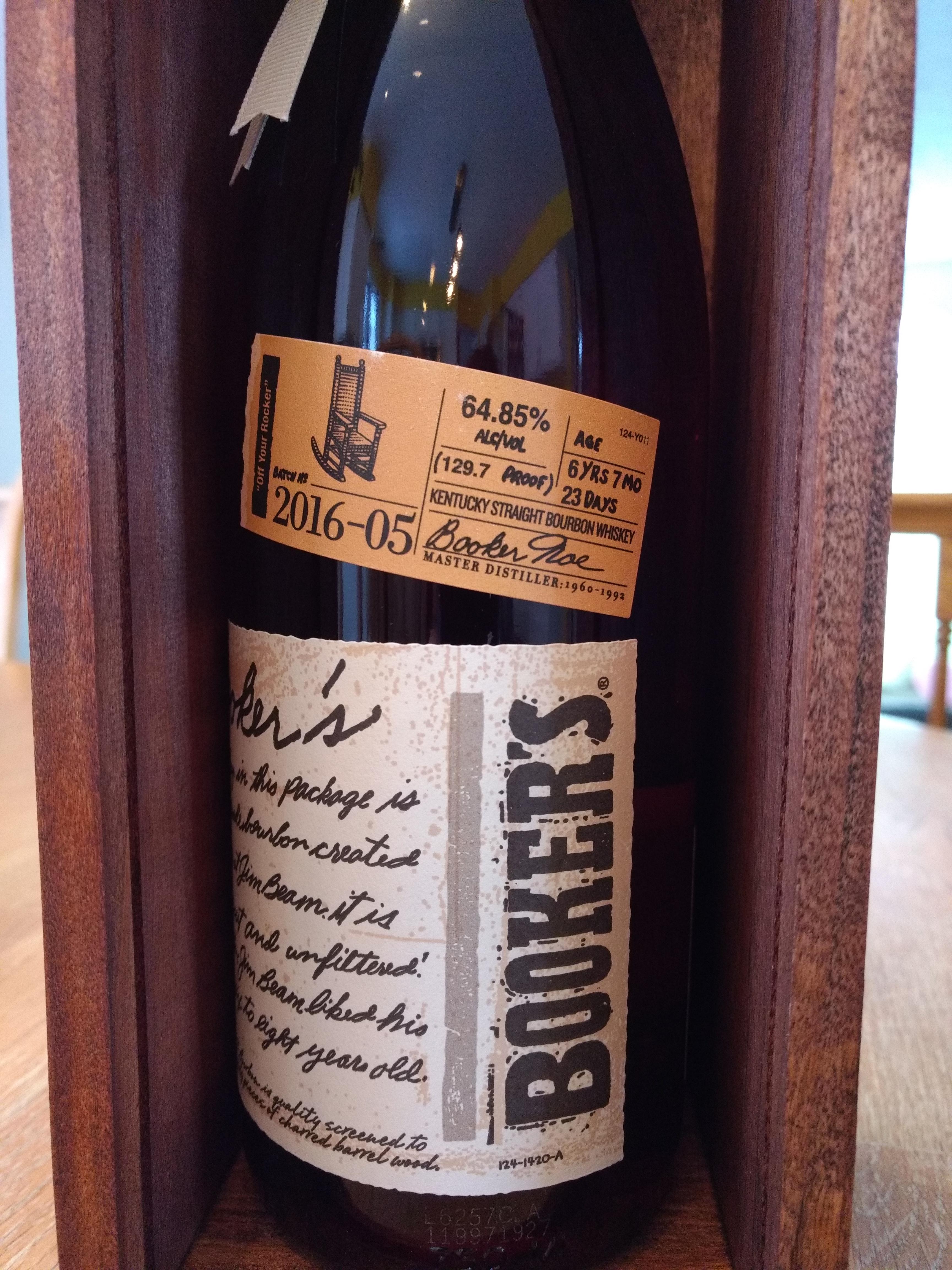 Bourbon Review: Booker's batch #2016-05 