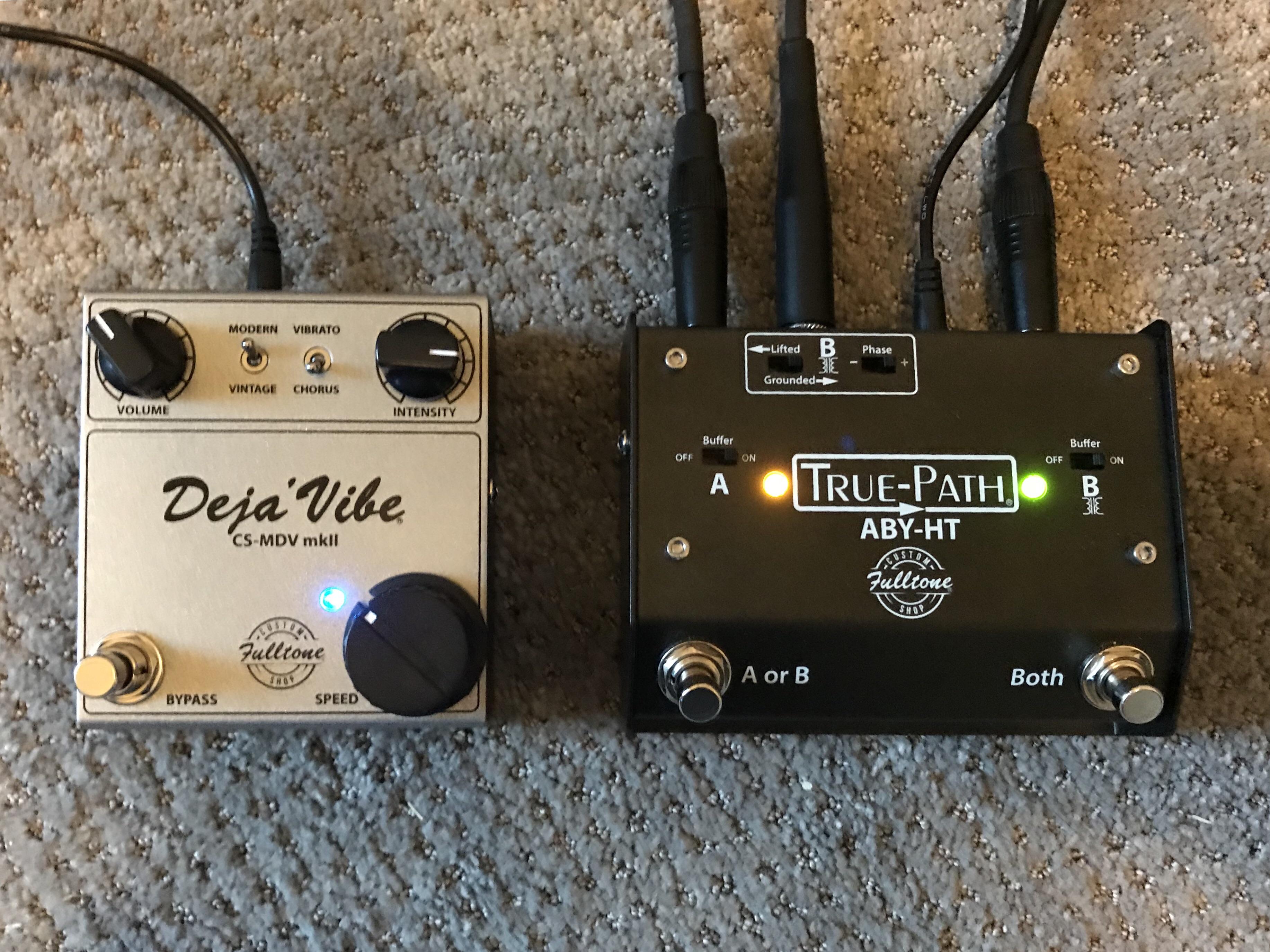 Fulltone Deja'Vibe CS-MDV mkII コーラス エレキベース Fulltone Mini