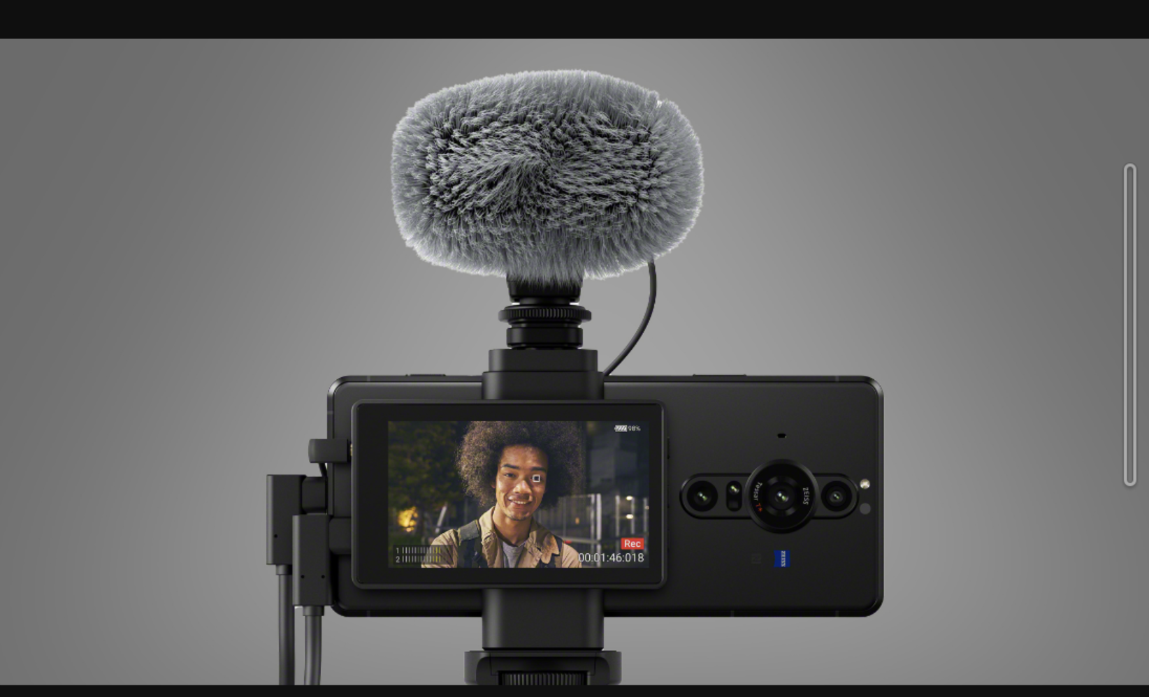 This new Sony vlog monitor is being advertised as only compatible