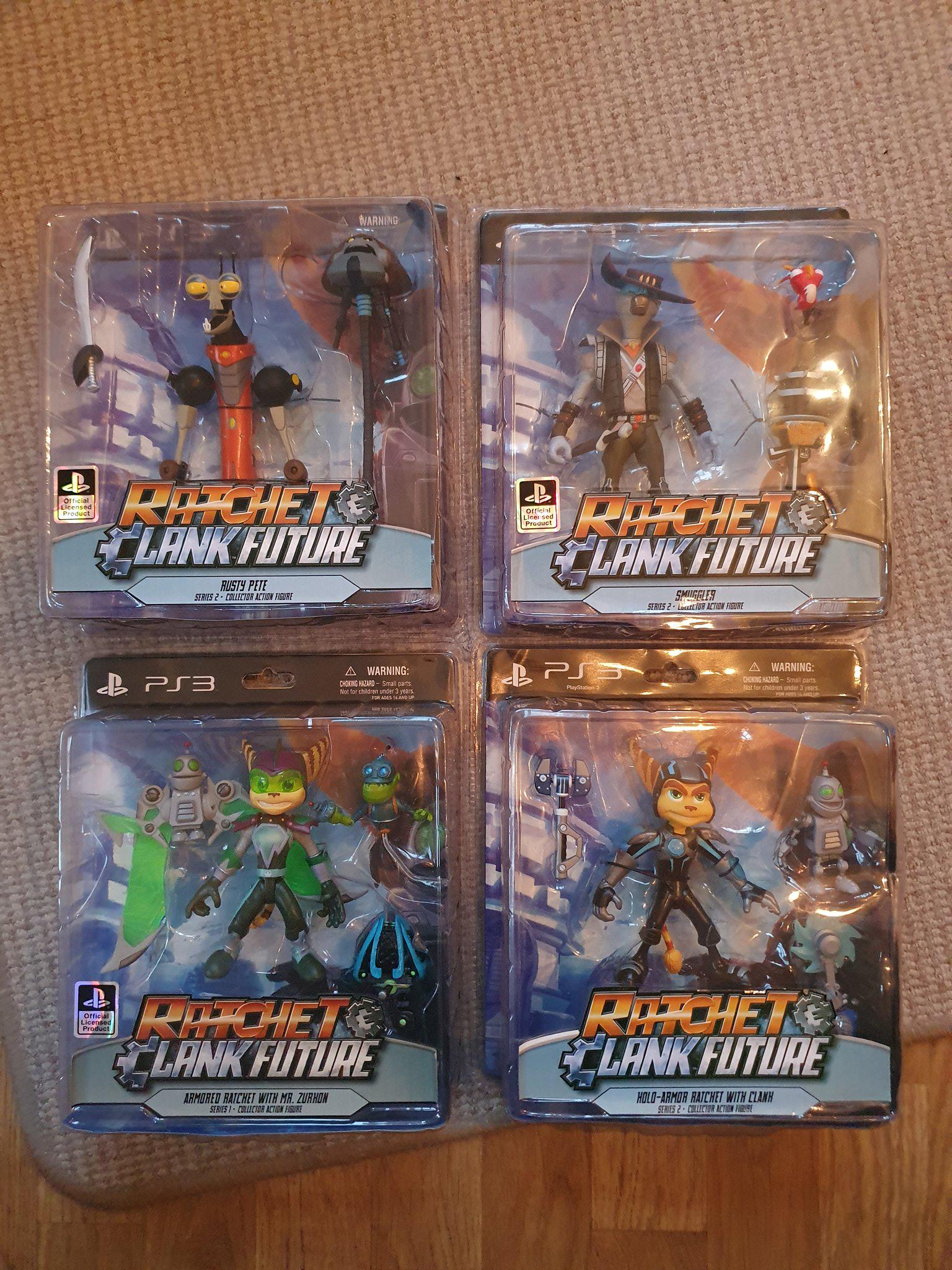 ラチェット＆クランク フィギュア ラチェクラ Ratchet & Clank 新しい