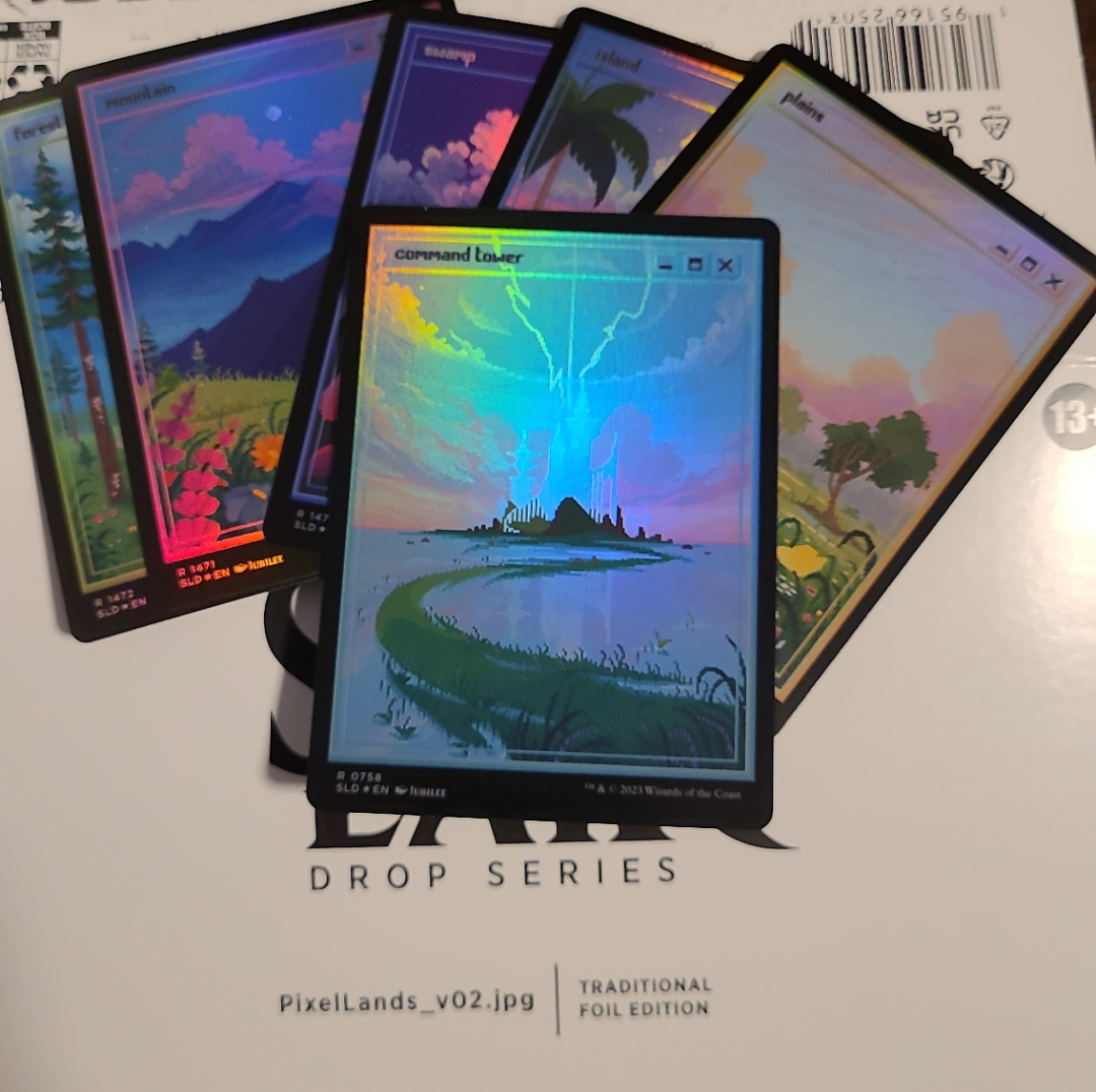 Secret Lair PixelLands_v02.jpg 1箱SLD MTG Amazon.com: Magic: The