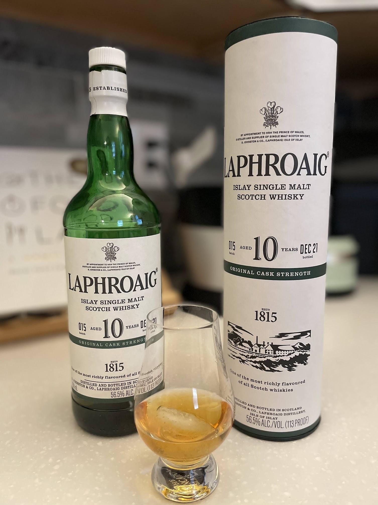 初めてのスコッチ：ラフロイグ 10年 カスクストレングス（レビュー