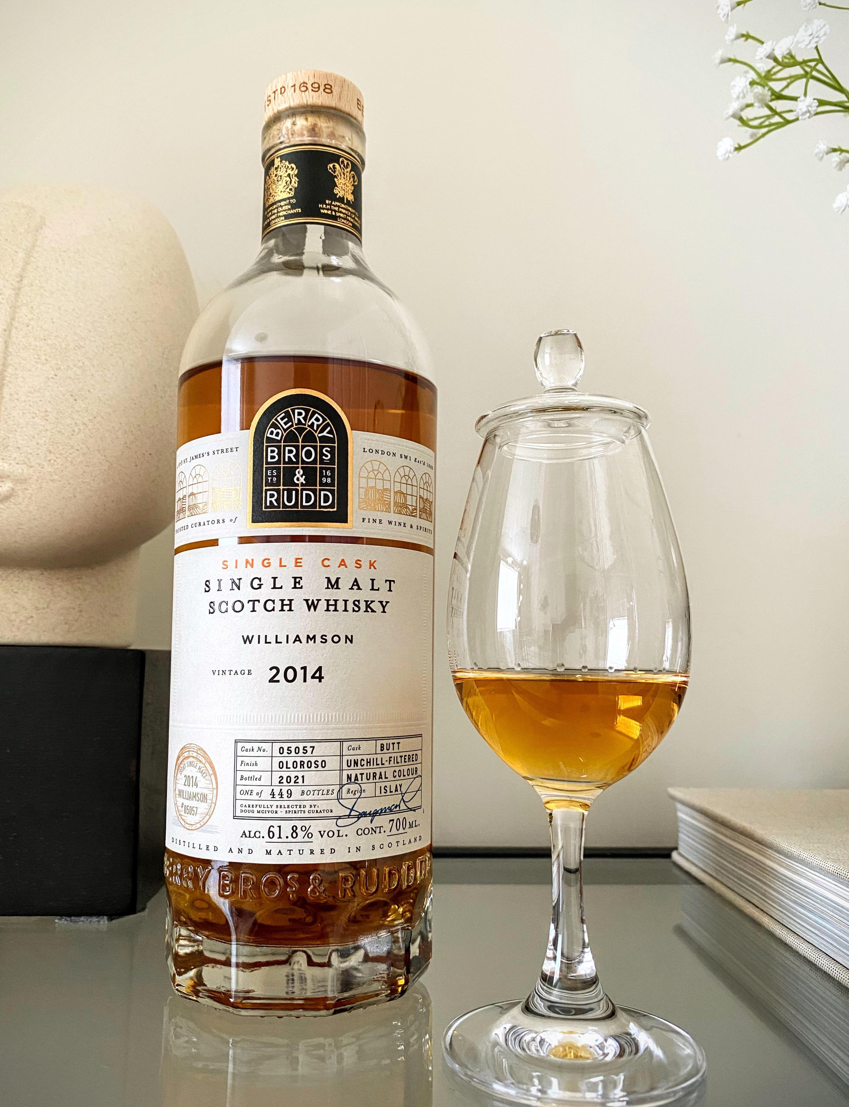 レビュー #25：ウィリアムソン (ラフロイグ) 2014 ベリーブラザーズ