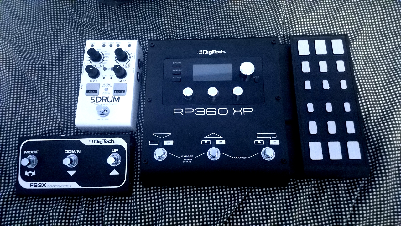 NPD] DigiTech RP360 XP、SDRUM、そしてFS3Xフットスイッチ。 : r