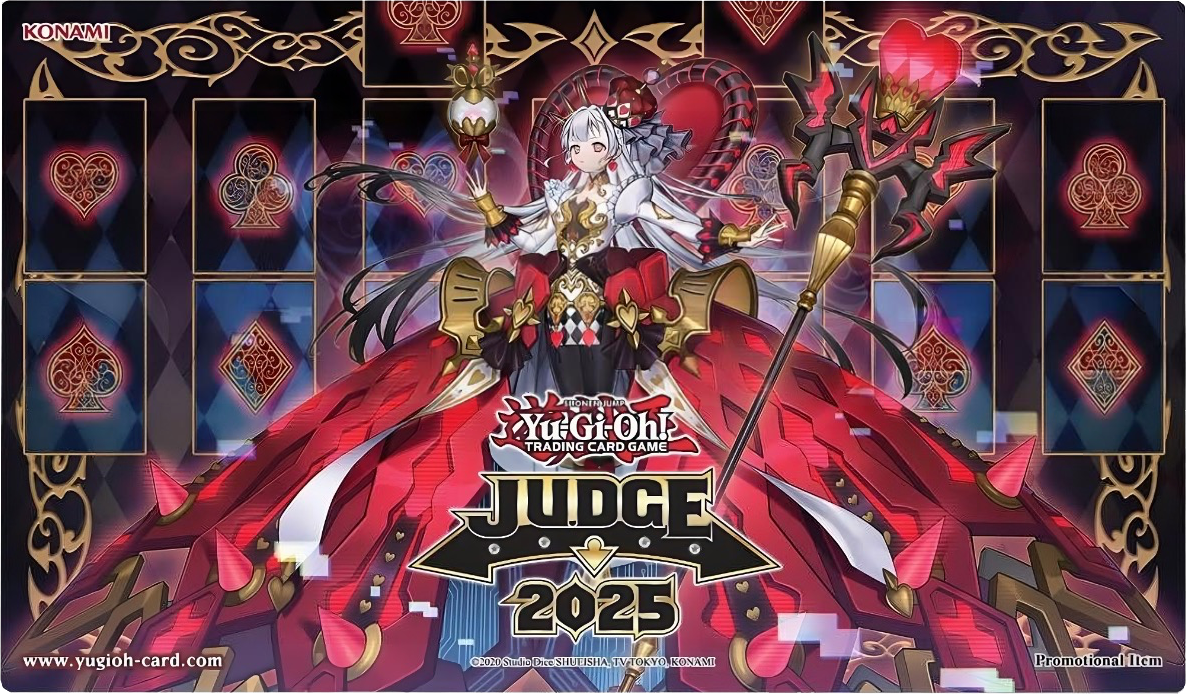 遊戯王 公式 プレイマット 優麗なる霊鏡姫 JUDGE 2025 未開封 遊戯王 公式