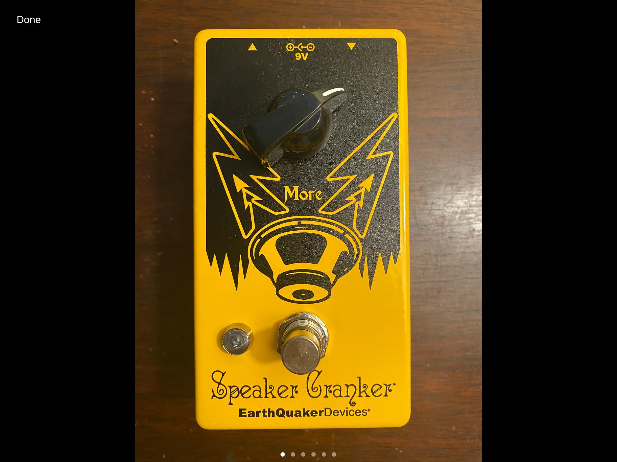 EARTHQUAKER DEVICES Speaker Cranker 【公式通販】