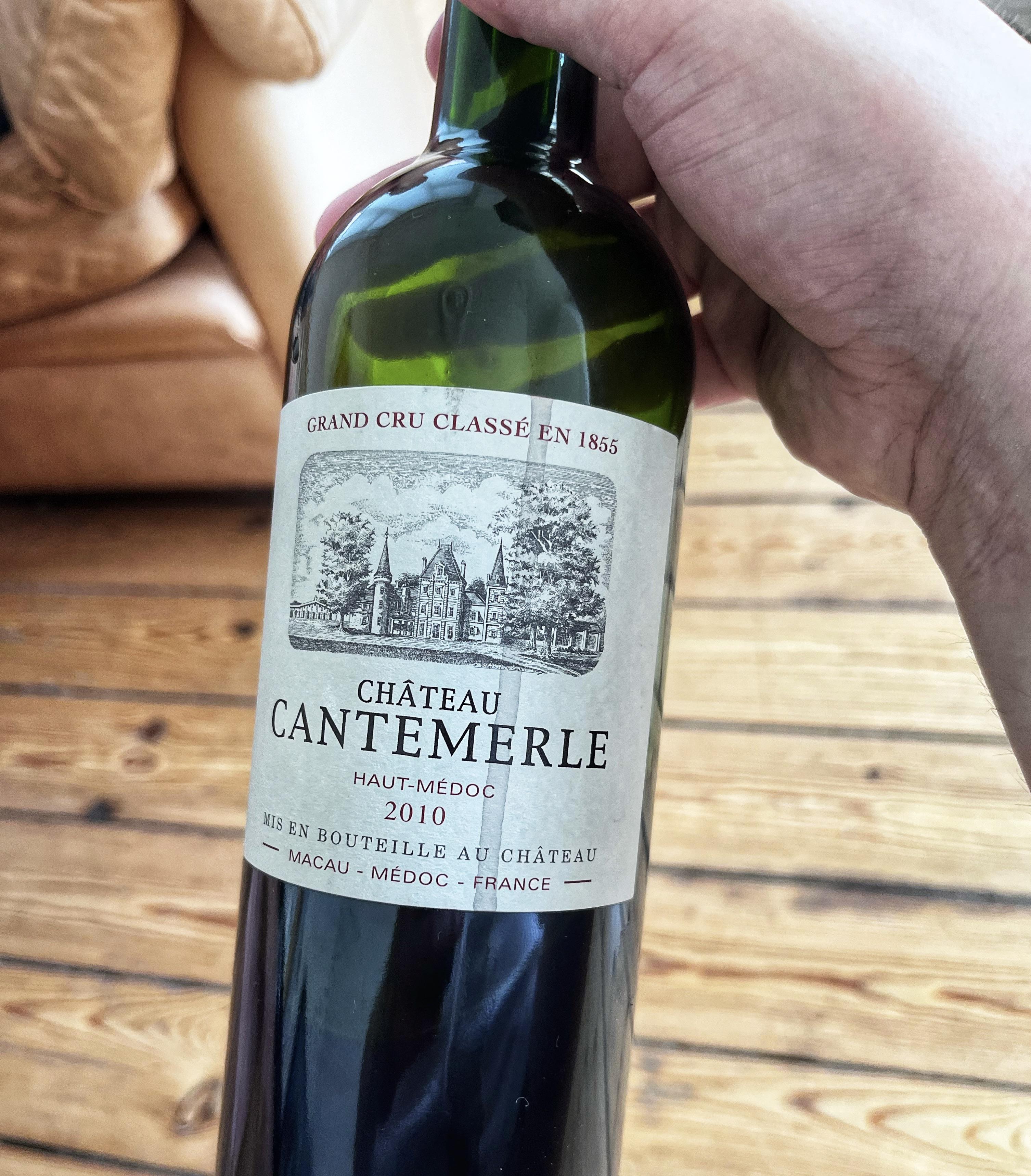 Chateau Cantemerle 2010 : r/wine
