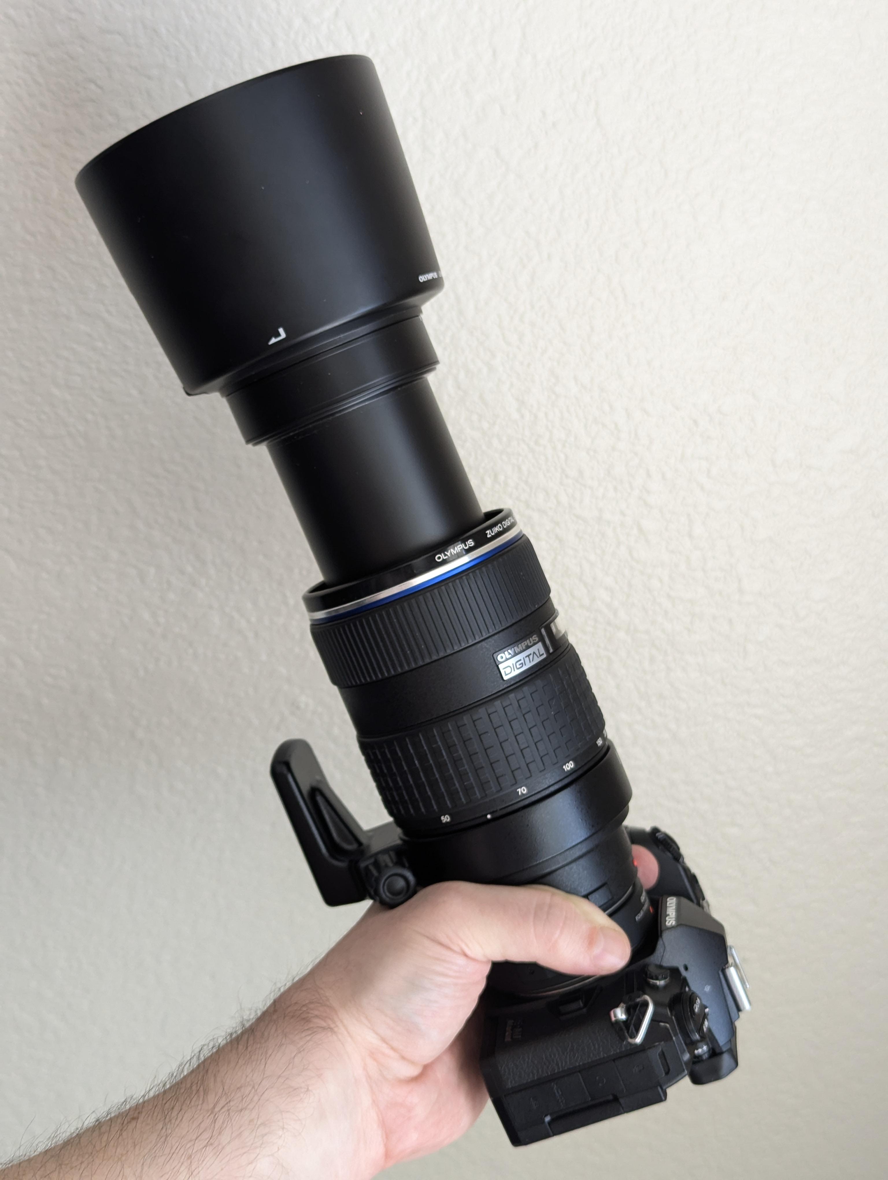 Playing around the neighborhood with my new-to-me Olympus 50-200