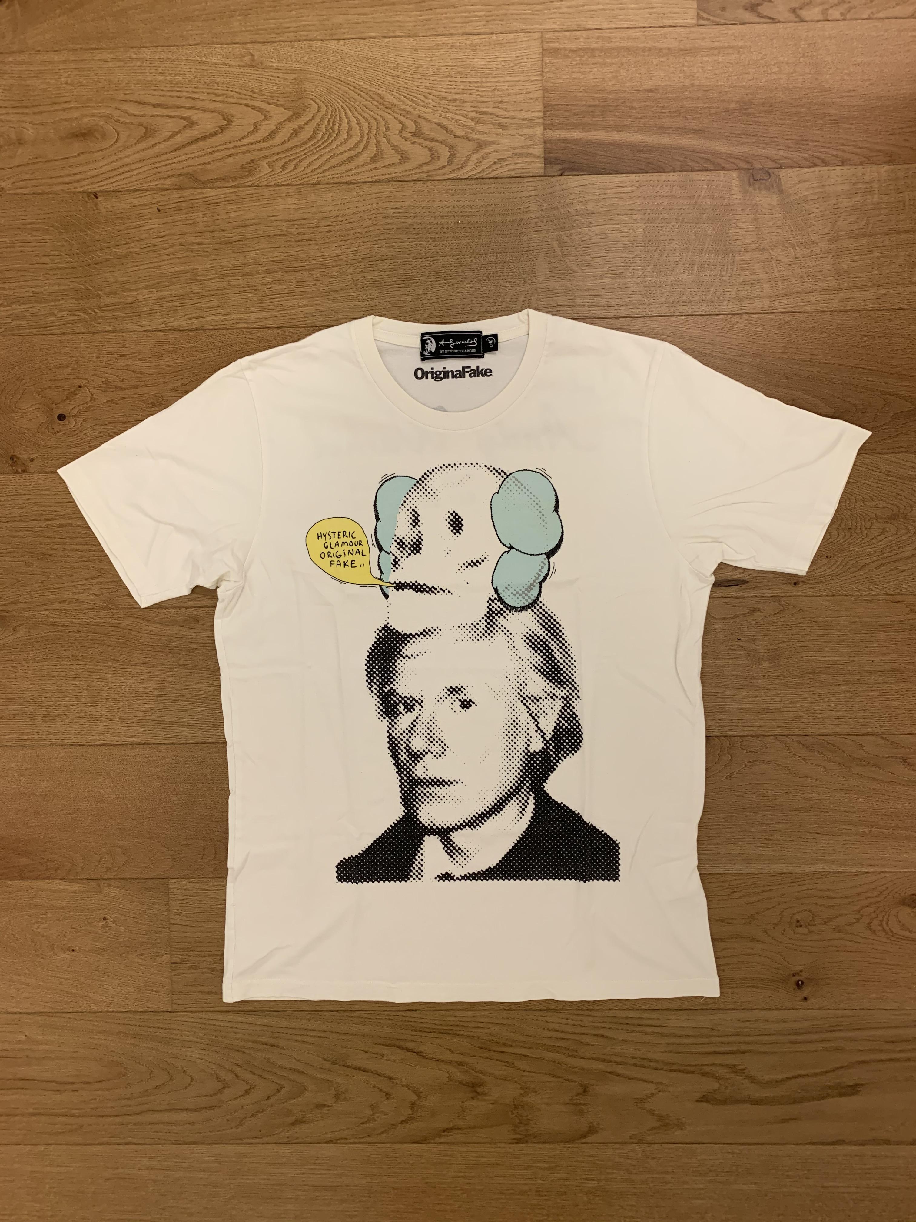 ヒステリックグラマー アンディ・ウォーホル スカル Tシャツ HYSTERIC