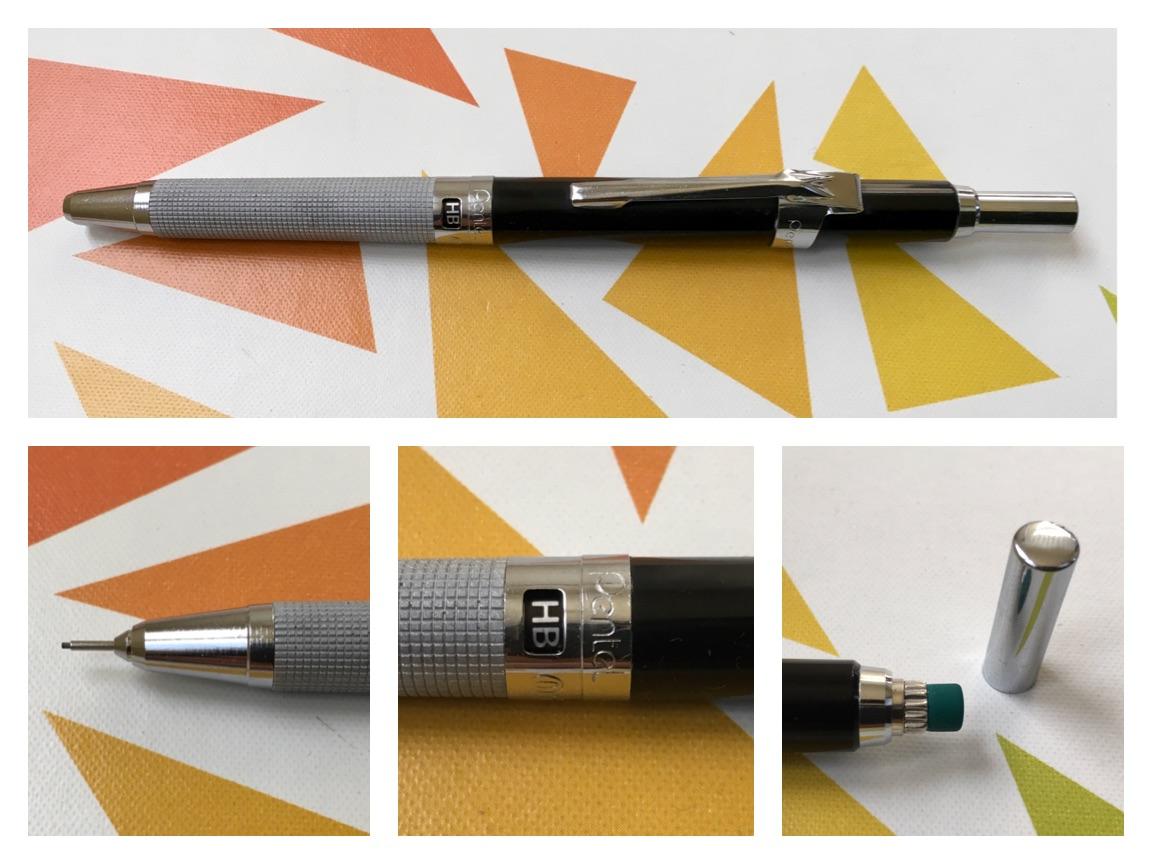 ヴィンテージ Pentel PSD5 ダブルプッシュ製図用シャープペンシル