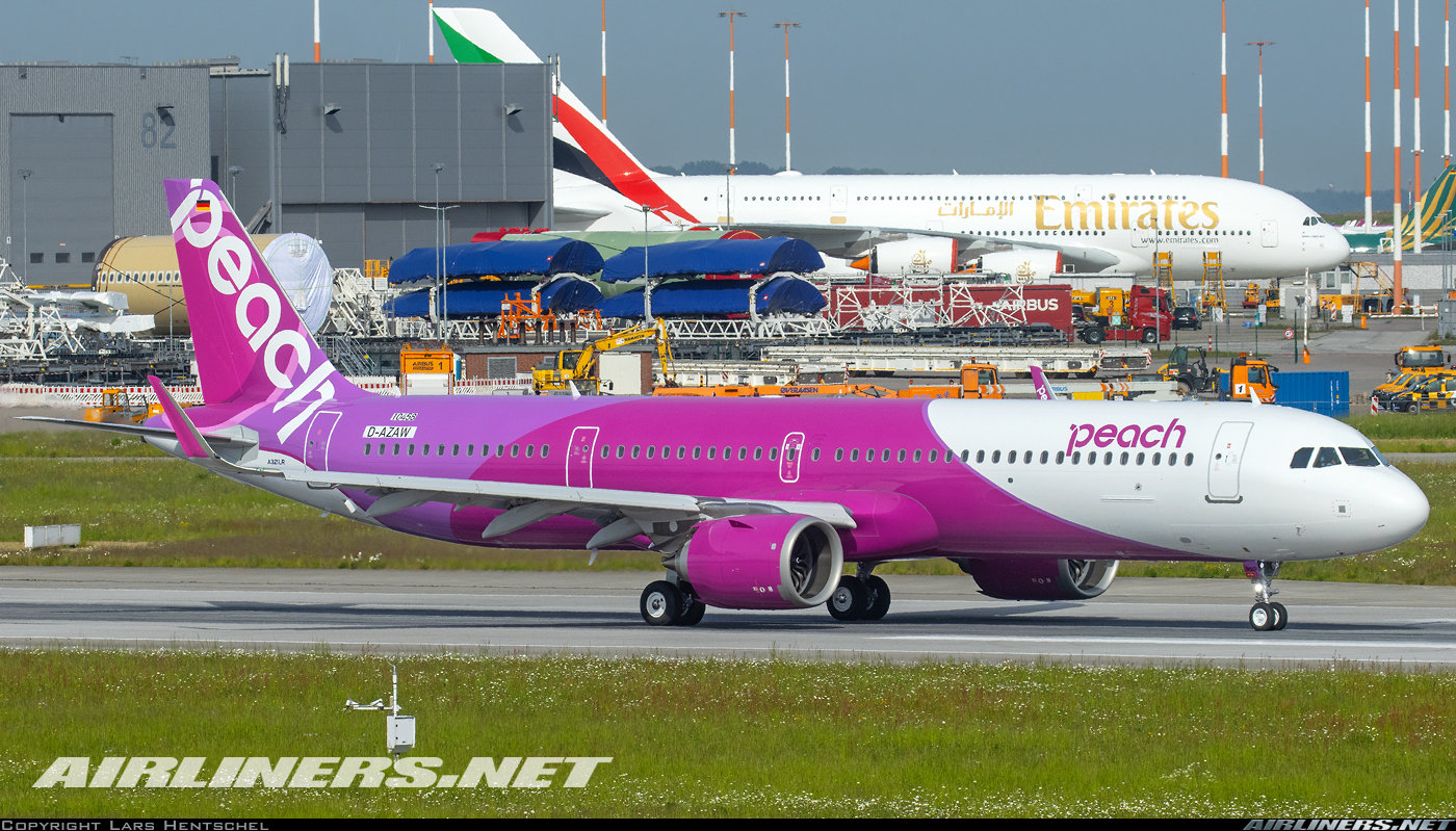 Peach Airbus A321 neo ※最終値下げ Peach Airbus A321 neo ※最終