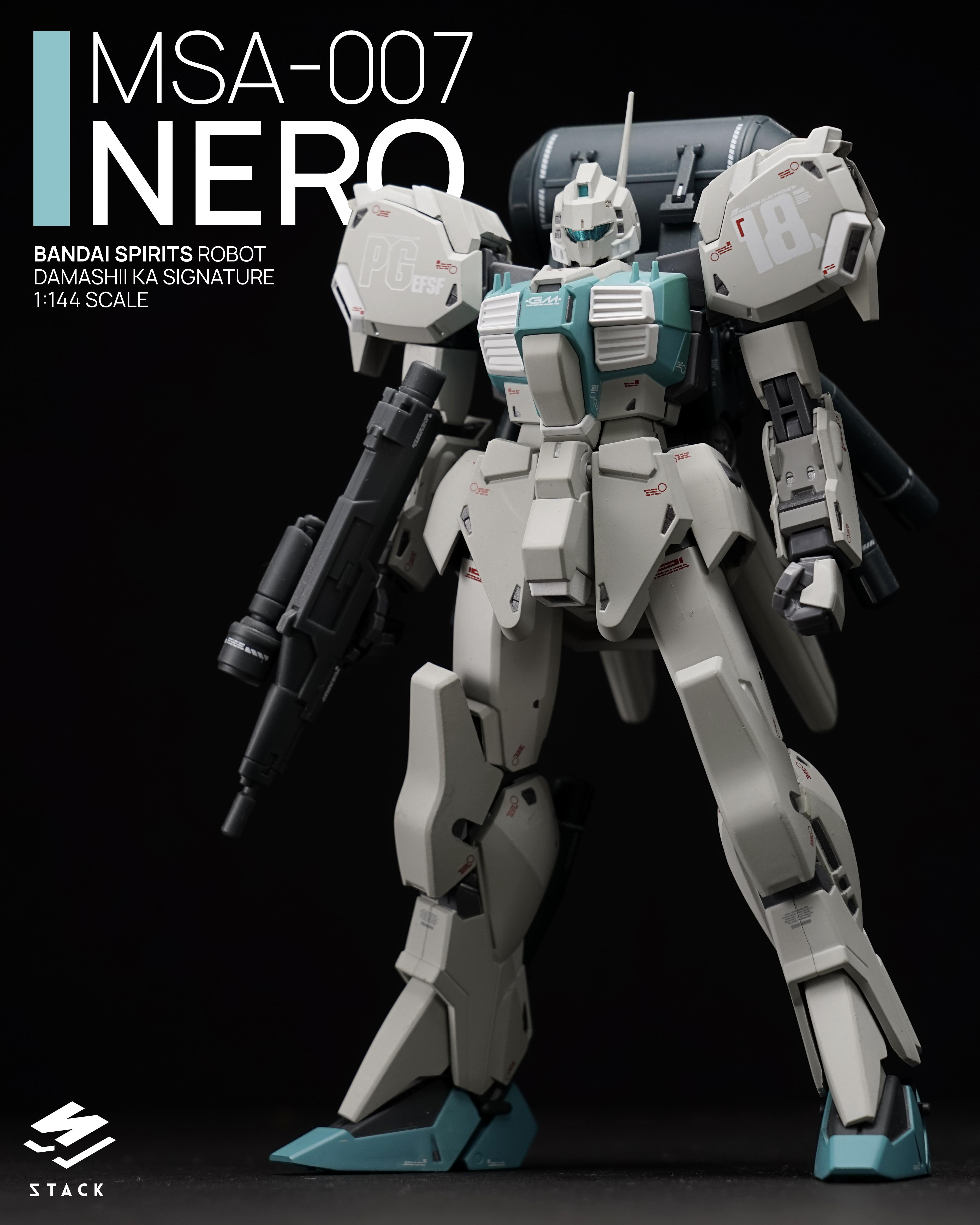 青*蓮様 MG OCK. 1/144 MSA-007 ネロ(ガレージキット) 青*蓮様 MG OCK