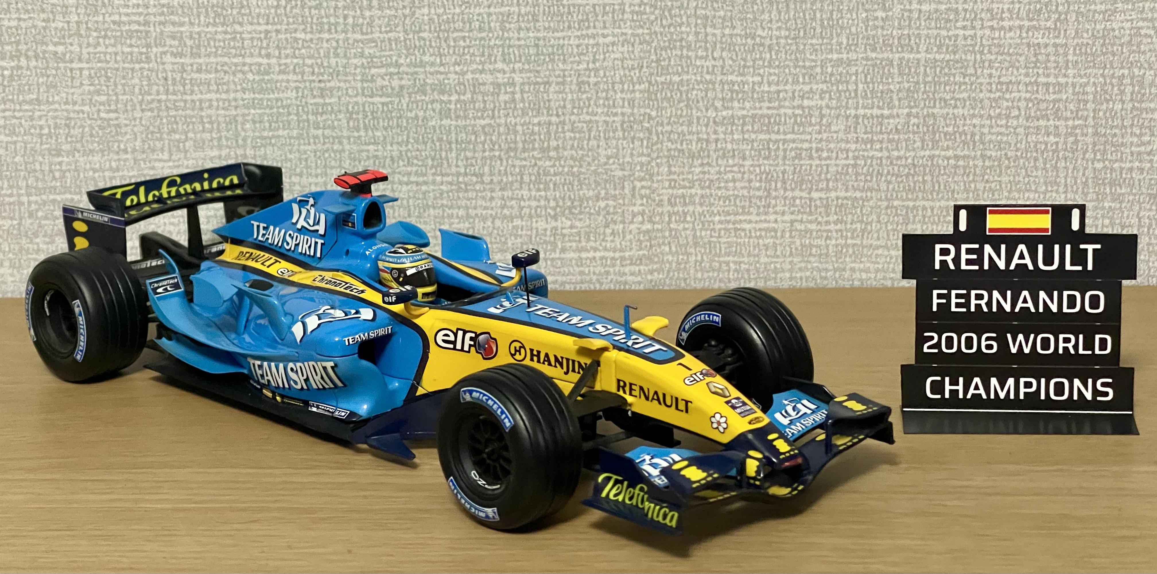 未開封 1/18 ホットウィール Renault F1 Team 2006 限定 ホット