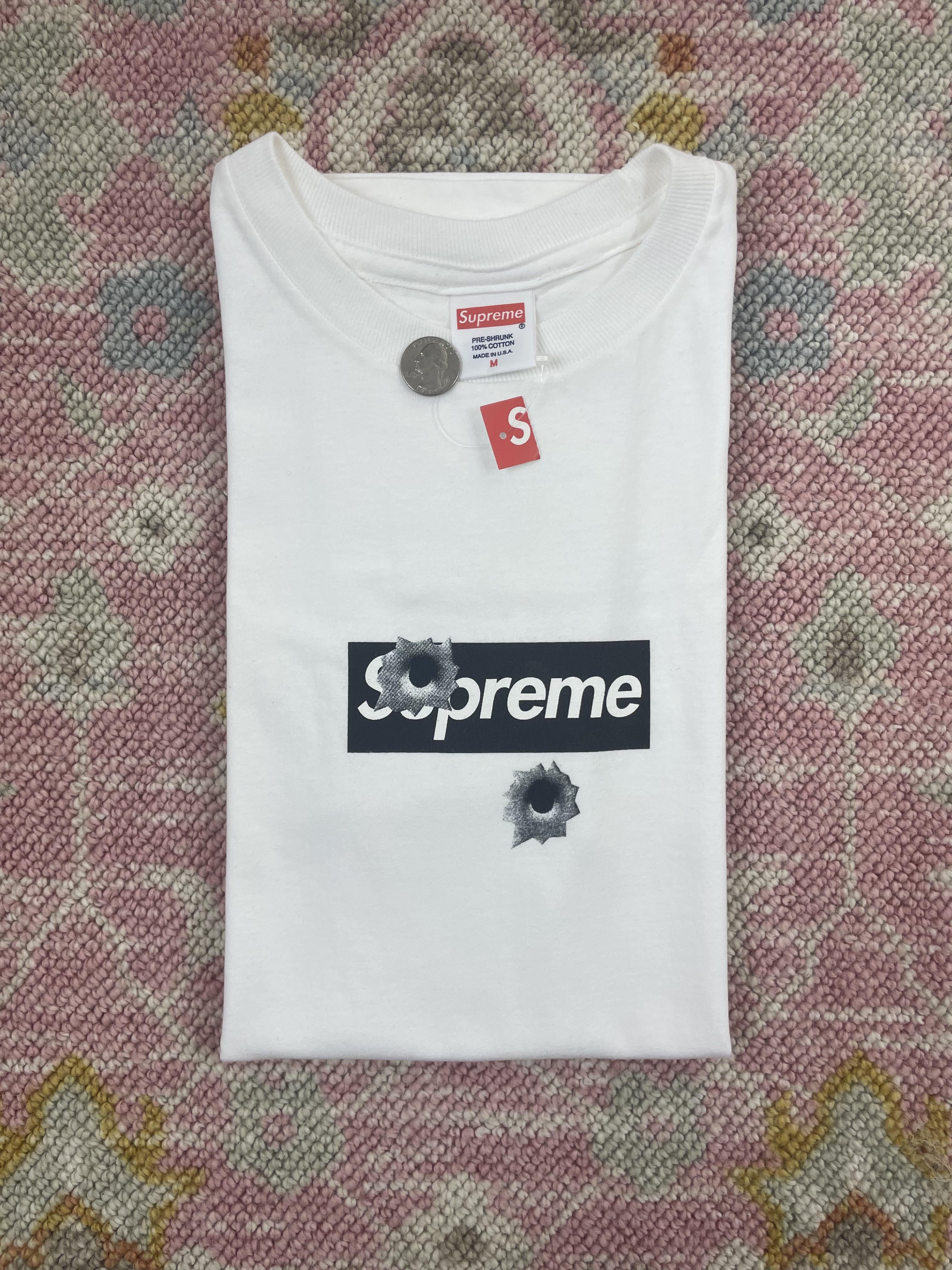 Supreme box logo 渋谷オープン記念 bullet tee M トップス Supreme