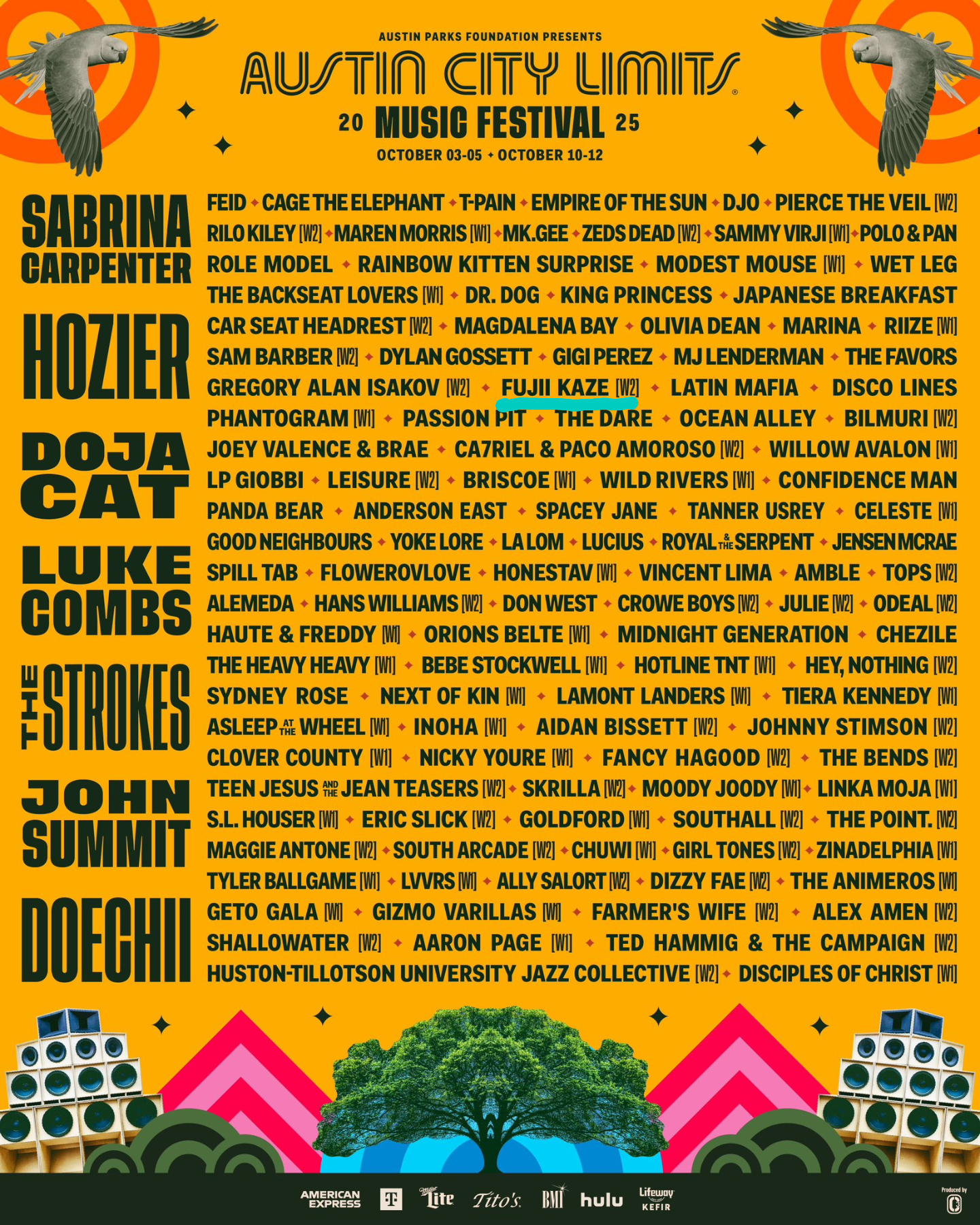 Austin City Limits Festival : r/fujiikaze
