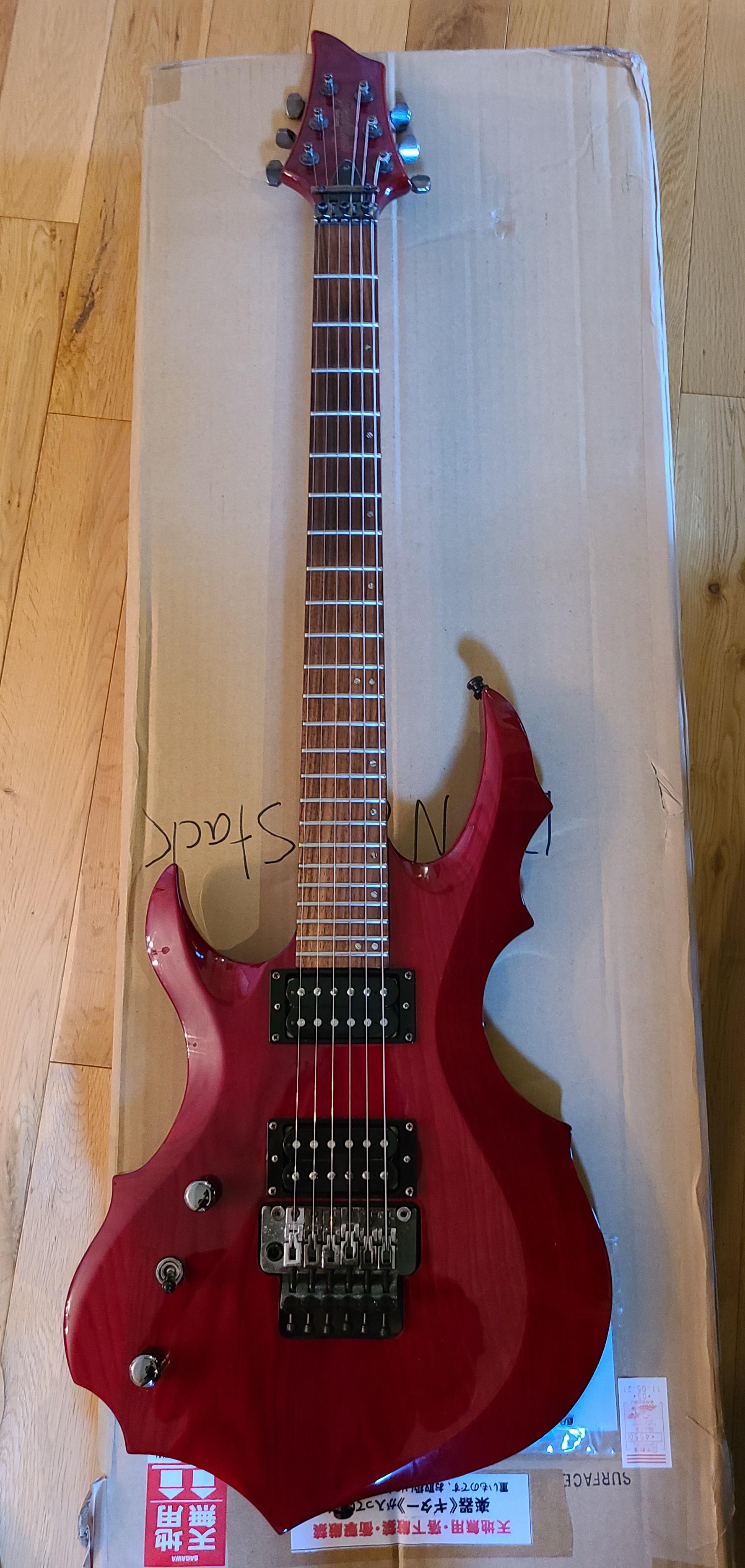 My Grassroots G-FR 62GT fresh out of the box! Grassroots is an ESP