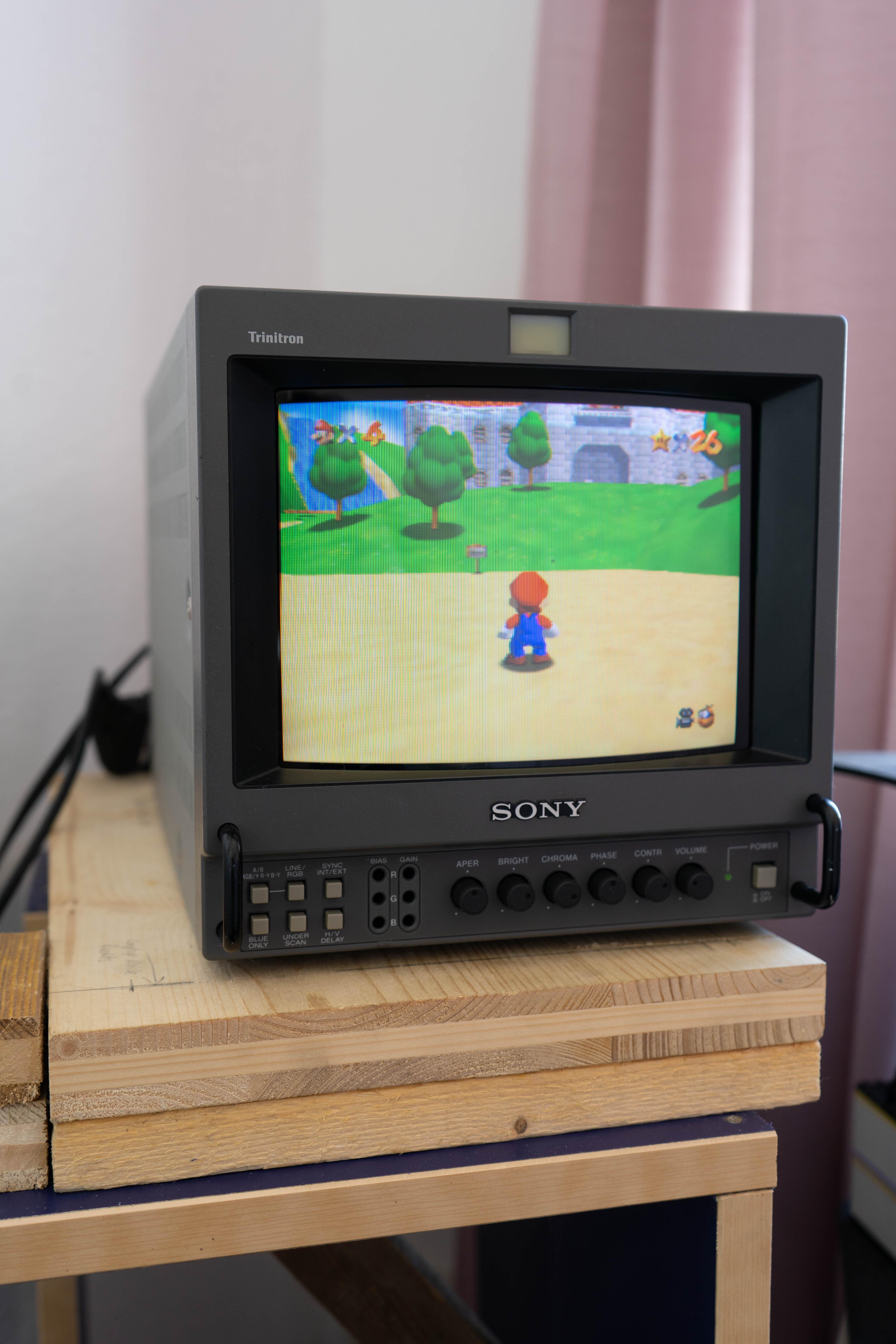 ソニー PVM-9041Q トリニトロン モニター ブラウン管 テレビ 9型 SONY
