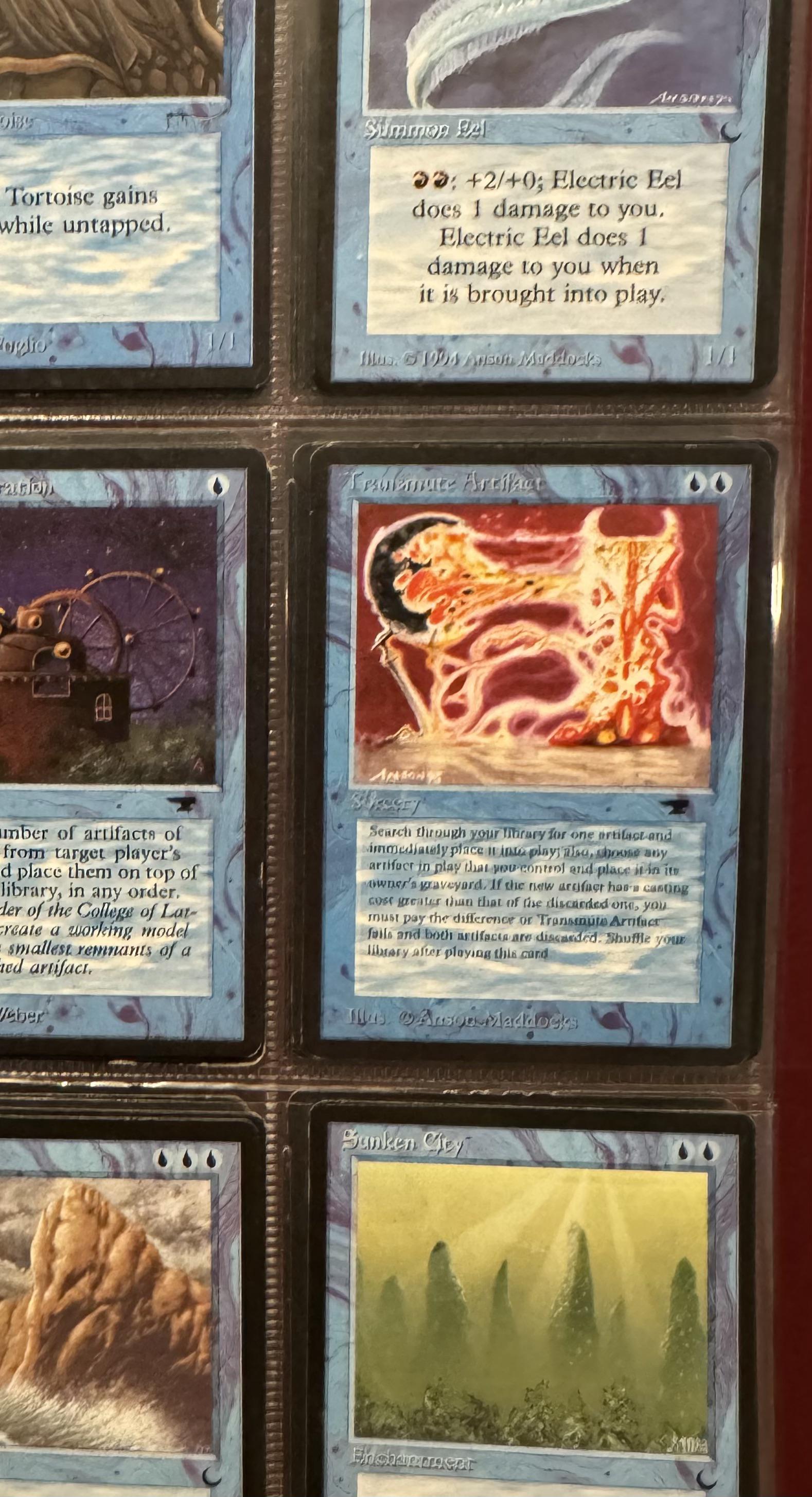 Getting a card rated - Transmute Artifact (Antiquity - Mint) : r/mtg