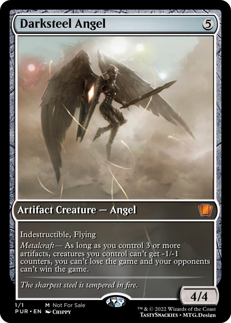 ご確認用】ダークスティール foil 清純な天使 英語 1枚 MTG Amazon.co