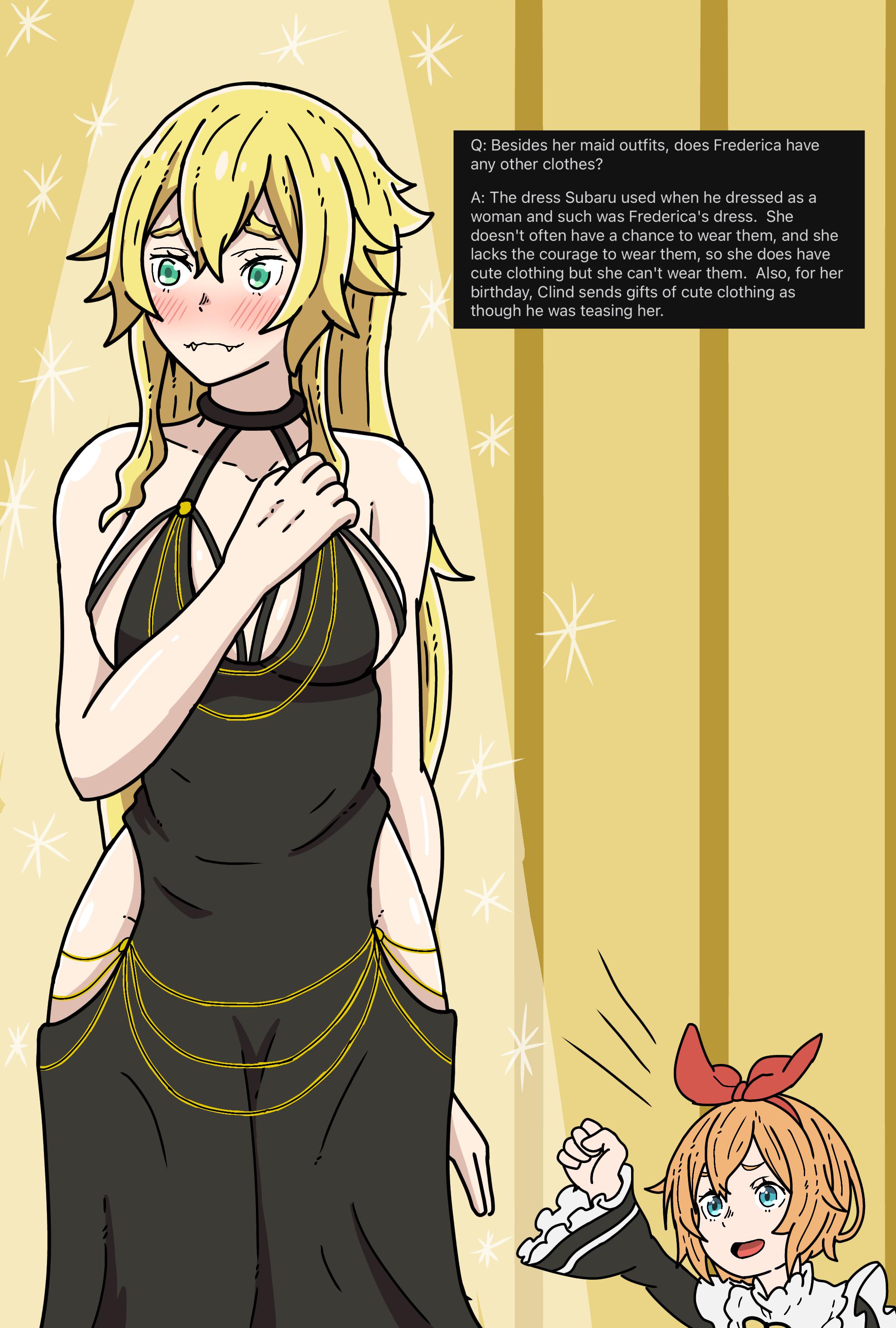 FREDERICA フレデリカ Yuzukiさん描き下ろしキャラファイングラフ