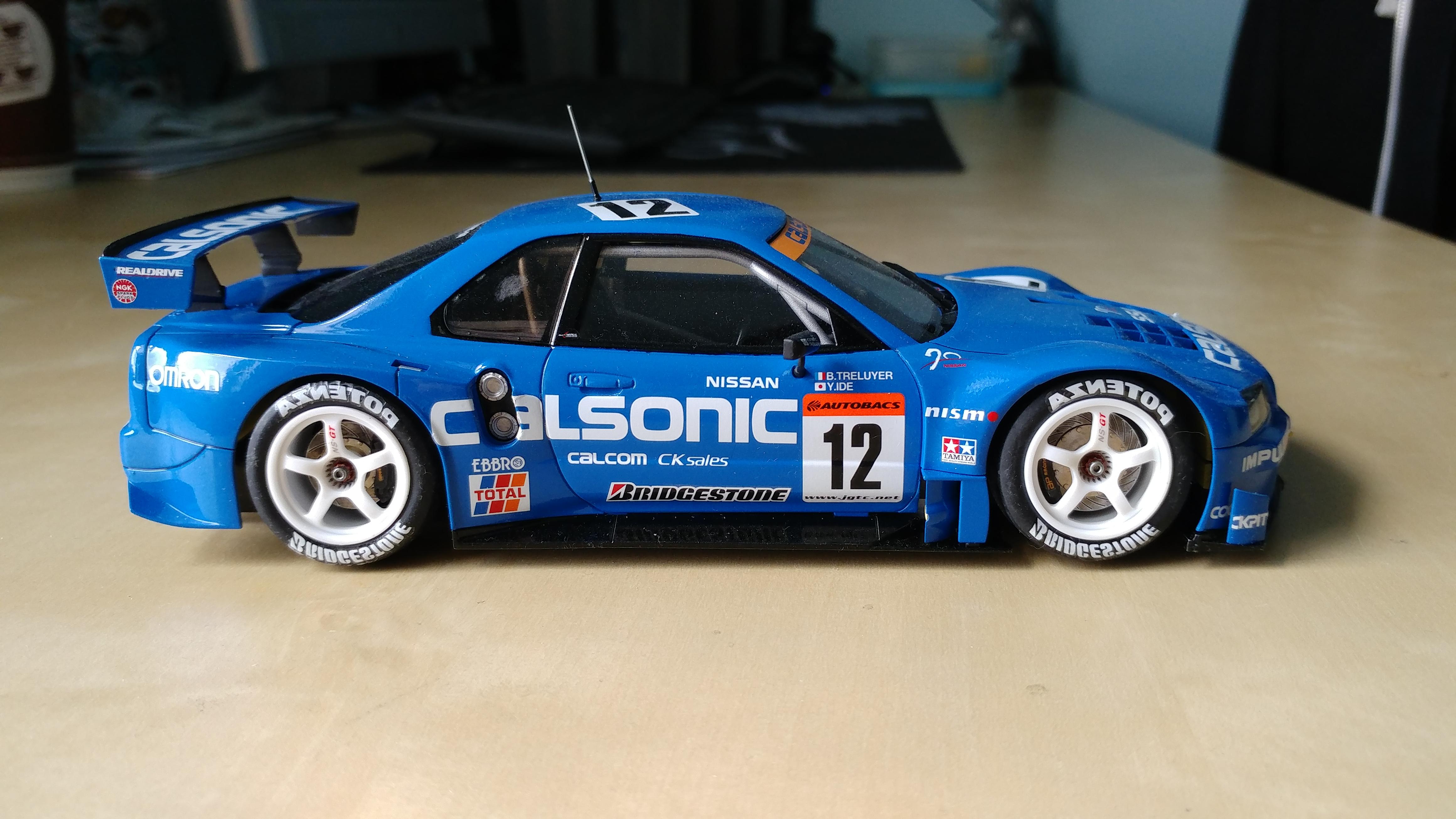 Finished: 2003 Calsonic Skyline GT-R : r/ModelCars