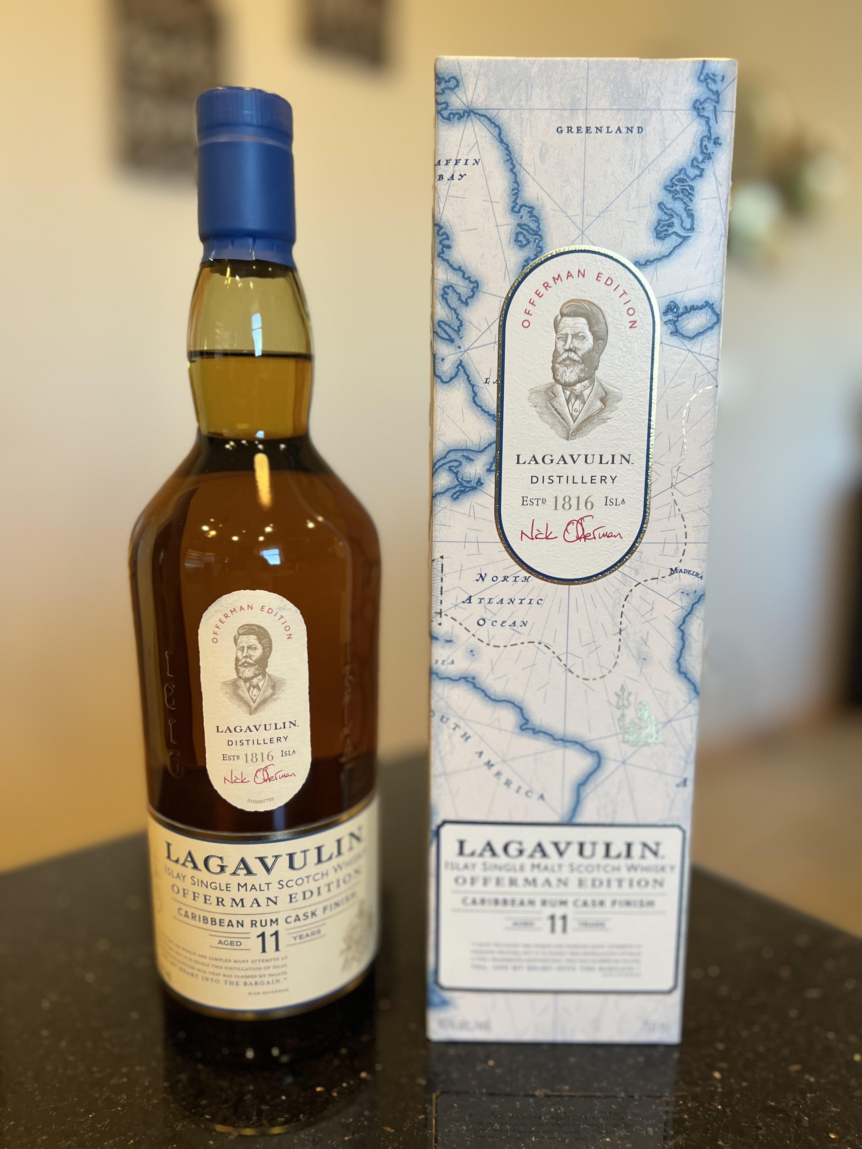 ラガヴーリン11年カリビアンラムカスクフィニッシュ - ニック