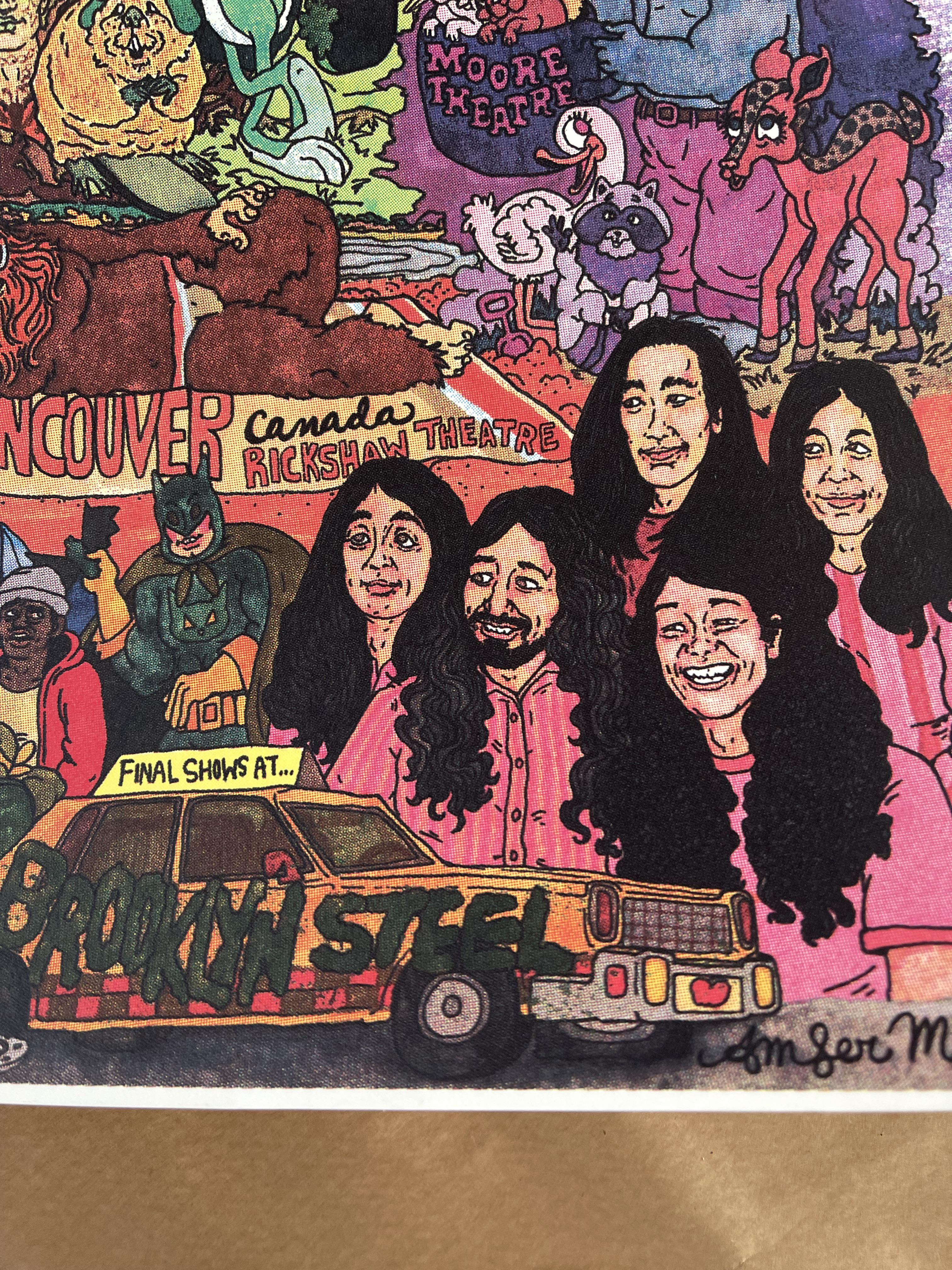 Kikagaku Moyo last US tour poster pics : r/KikagakuMoyo