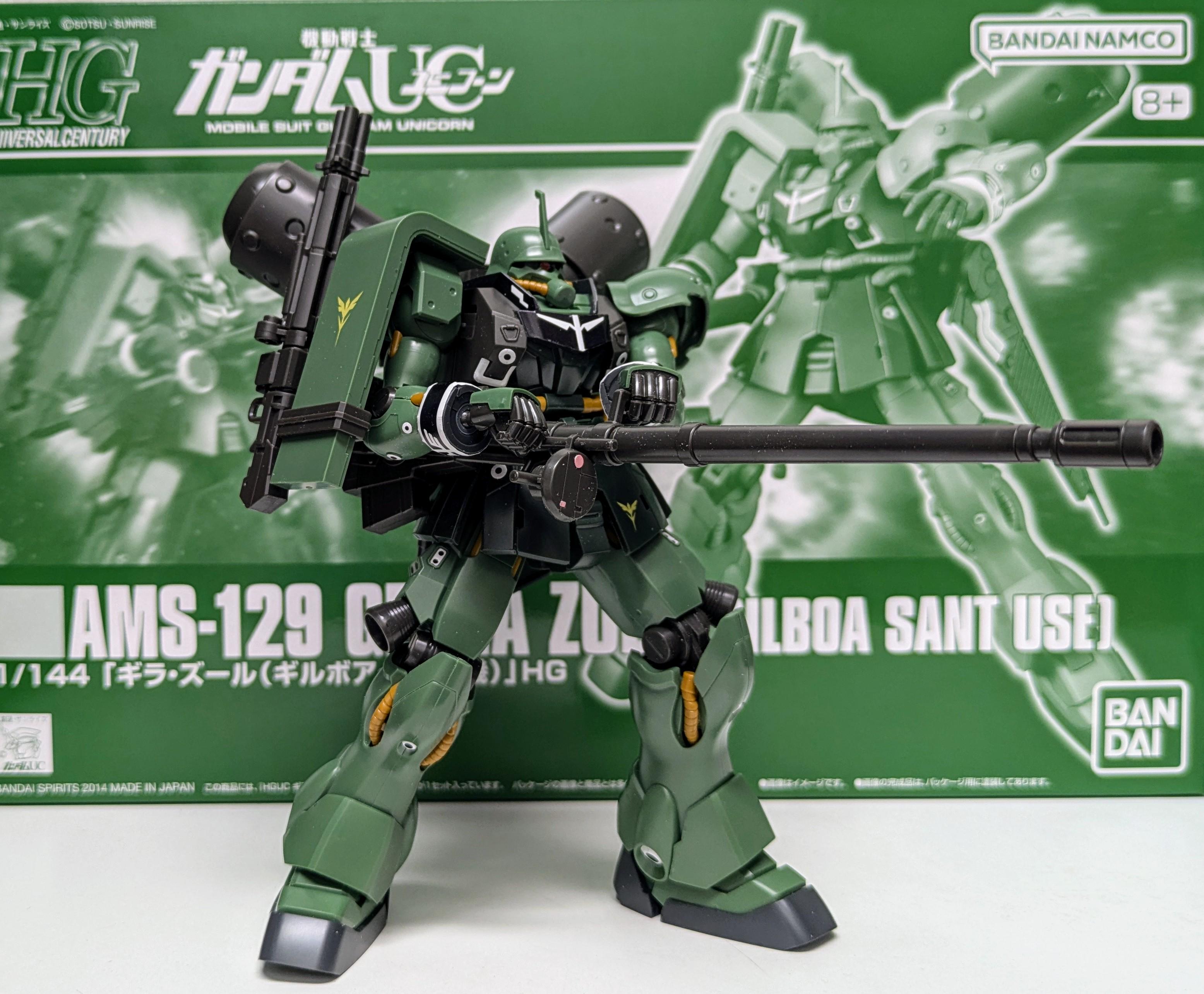 HGUC AMS-129 ギラ・ズール (ギルボア・サント機) : r/Gunpla