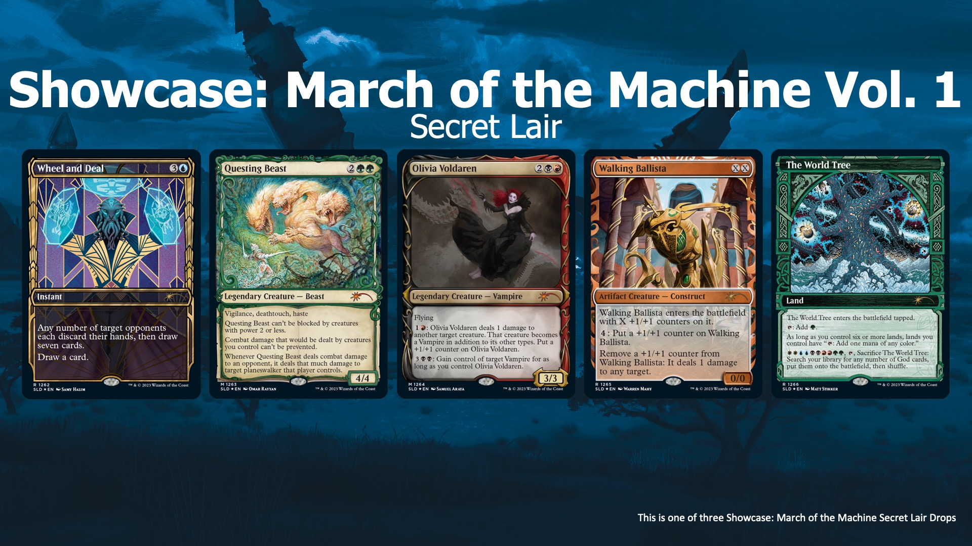 マジック：ザ・ギャザリング MTG Showcase:March of the Machine Vol