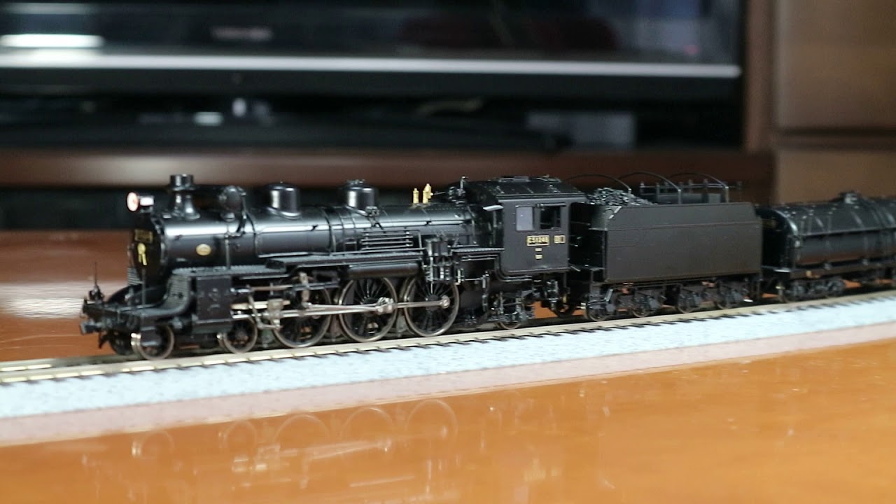 天賞堂製品 燕 牽引C-51 171 蒸気機関車+水槽車ミキ