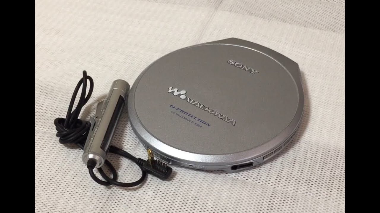 ハードオフでジャンクで買ったSONY CD Walkman 紹介と動作確認 - YouTube