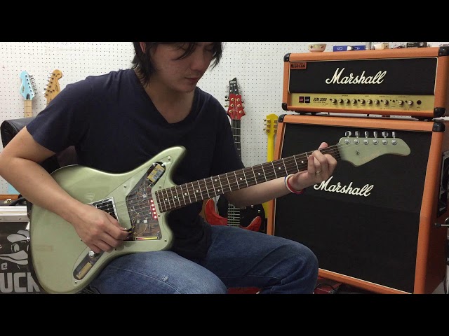 Fernandes JG-hide Model Electric Guitar - YouTube