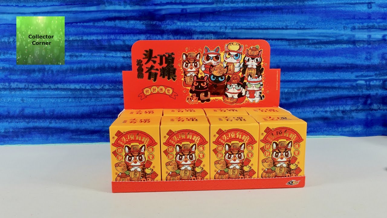 Lucky Cat Fortune Series 52 Toys Blind Box Opening