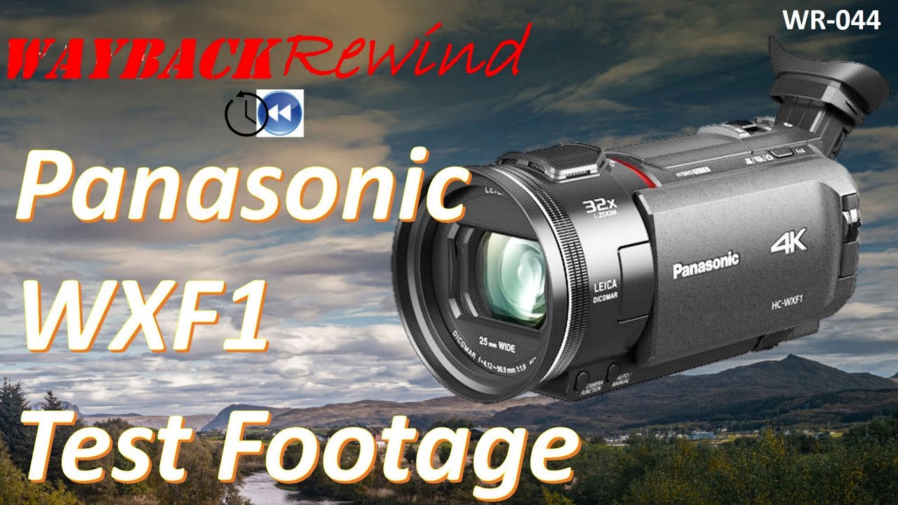 New 4K Panasonic Camcorder HC-WXF1 Overview and Sample Footage