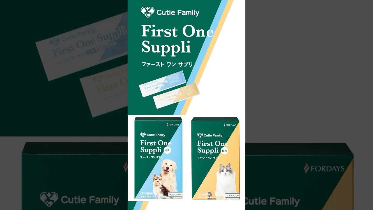 フォーデイーズCutie Family First One Suppli 4箱 キューティ