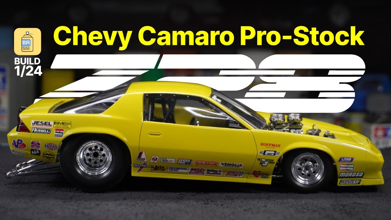Build 1/24 Chevy Camaro Pro-Stock Monogram - YouTube