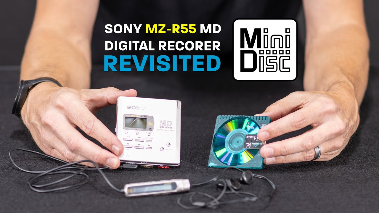 90s Sony MiniDisc MZ-R55 Player & Recorder Retro Revisit - YouTube
