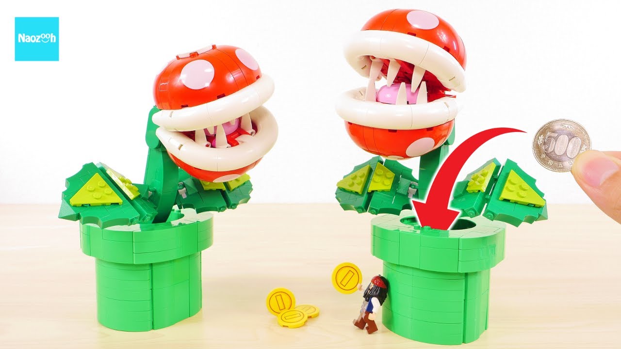 LEGO Super Mario Piranha Plant 71426 Piggy Bank LEGO Mario / LEGO