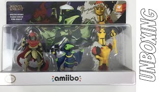 SHOVEL KNIGHT AMIIBO 3 PACK UNBOXING - YouTube