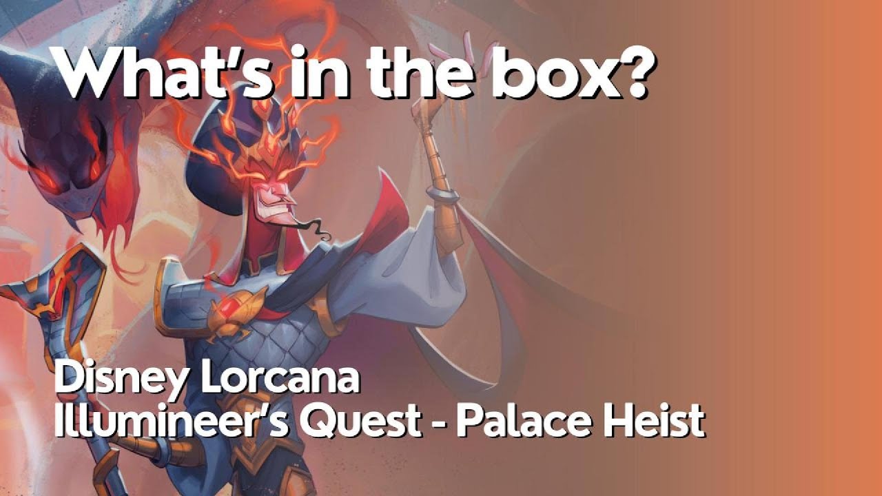 Disney Lorcana Illumineer's Quest - Palace Heist - What's in the