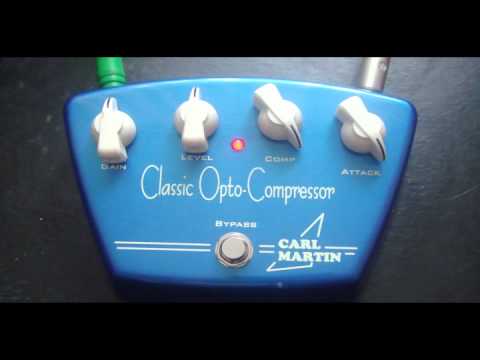 Carl Martin Classic Opto Compressor - YouTube