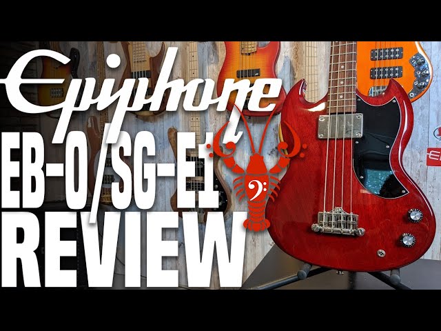 Epiphone EB-0/SG-E1 Review - Neck Diving Into a Puddle of Mud