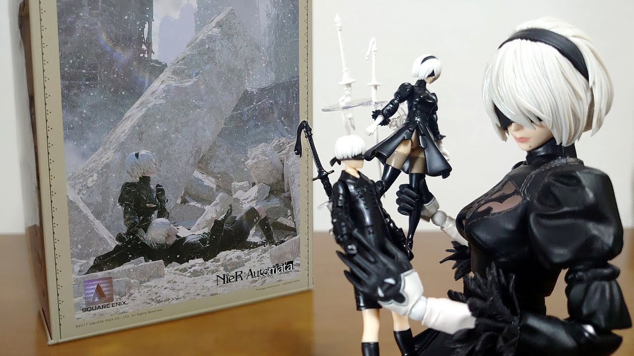 2B & 9S become plastic models!) NieR:Automata Plastic Model Kit 2B