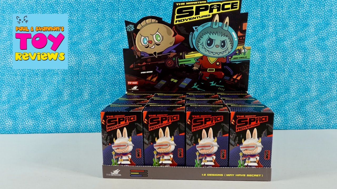 The Monsters Space Adventures Blind Box Figures Opening