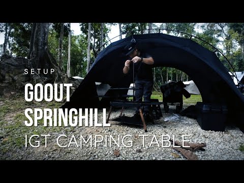 GOOUT SPRINGHILL アウトドアテーブル IGT Table & Chair