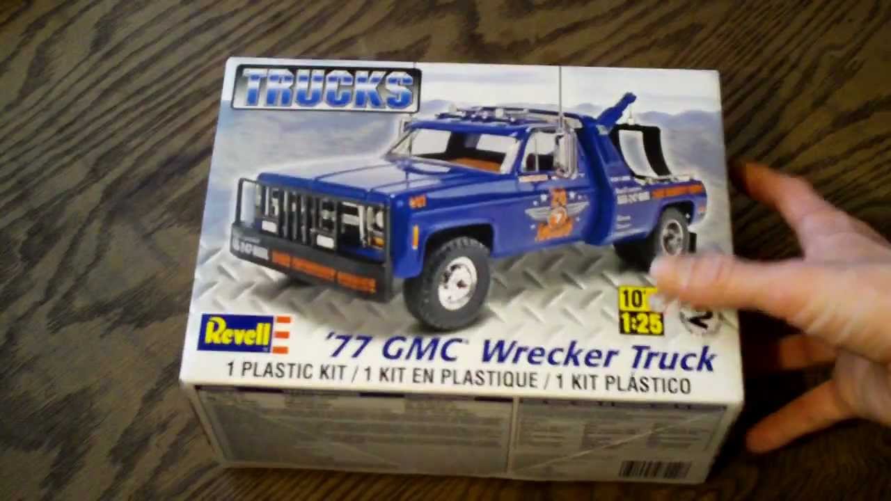 5 - Revell 1977 GMC Wrecker Review - YouTube