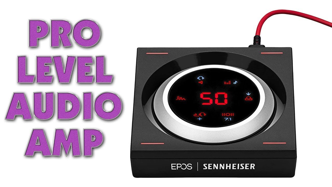 EPOS Sennheiser GSX 1200 PRO Audio Amplifier Review - YouTube